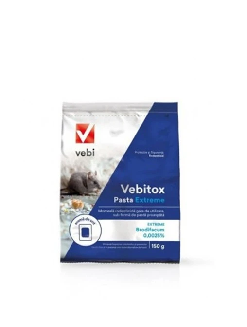 Raticid Pastă Extreme 100Gr Vebitox